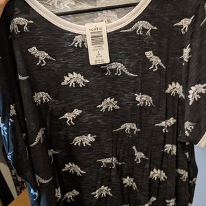 Torrid Plus Size Dinosaur Tshirt